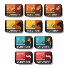 NUTRIMENT ENHANCED ADULT DOGS Raw Food (10 Tray Starter Pack) Frozen,