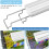 FEDOUR 100-112cm LED Aquarium Light with Timer&10-Level Dimmer, Full S 6