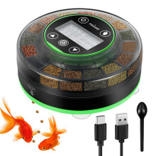 Petbank Automatic Fish Feeder for Aquarium - Auto Food Dispenser with
