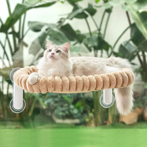 GUUSII HOME Cat Window Bed Perch Foldable Suction Cup Window Sill Hamm