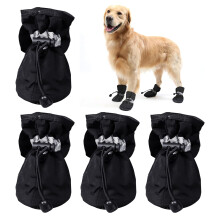 XMNIVATE 4 PCS Waterproof Shoes for Dogs, Non-slip Pet Shoes, Dog Paw