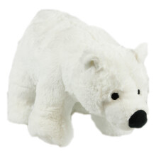 Animal Instincts Snow Mates Perdita Polar Bear, Squeaky Soft Plush Che
