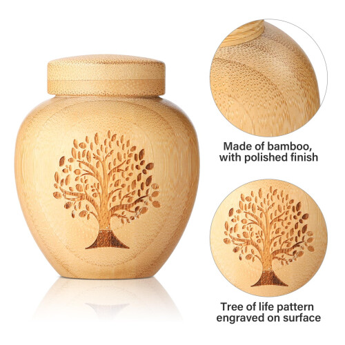 Small Urns for Human Ashes Keepsake Set of 1,Mini Urns for Ashes Made 2
