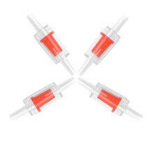 4pcs Aquarium Check Valves for Common Air Pumps,Aquarium Air Pump Chec