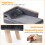 Maxmass Elevated Pet Sofa Bed, Dog Couch with Removable Cushion and St 5