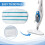 Steam Mop Replacement Pads Compatible with PurSteam ThermaPro 10in1, Microfiber 8 Pack 2