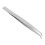 Rust-Proof Silver Eyelash Applicator with Curved Stainless Steel Design 11