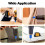 Magnetic Screwdriver Bit Holder Ring with Strong Secure Hold, Universal Bit Magnetizer for Power Drill 3