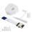 Gaming Console Storage Card Mounting System Premium ABS Construction Heat Dissipation And Ventilation Remote Access Quick Switch Functionality Compati 1
