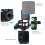 Universal Microphone Shock Mount with Pop Filter, 23.5-24.5mm, Black 6