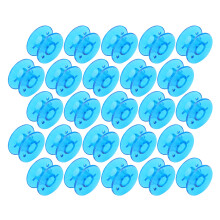 Plastic Bobbins 25 Pack Sewing Machine Replacement Spools for Household Use