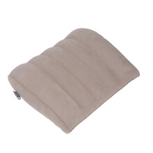 Cuscino lombare gonfiabile portatile grigio - Supporto per auto, ufficio e viaggio