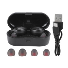 Écouteurs sans fil avec traducteur IA, écran tactile multifonctionnel pour la sélection des modes d'égalisation, Bluetooth 2.0 pour une connexion