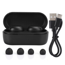 Écouteurs Bluetooth avec commandes tactiles, réduction du bruit, son stéréo, sans fil, connexion fluide, micro intégré pour appareils mobiles