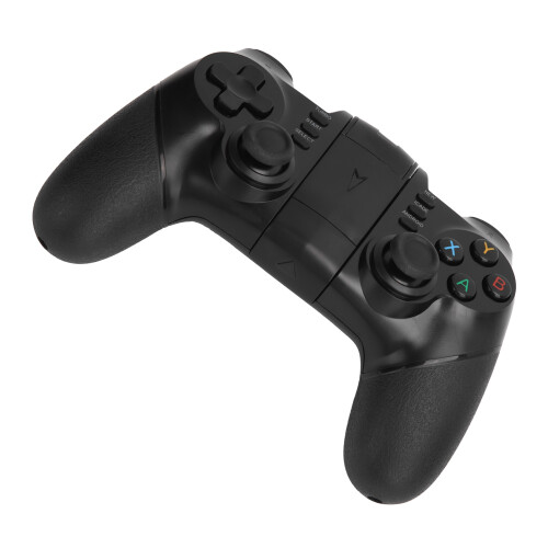 Controle de jogo sem fio Direct Play, gamepad Bluetooth, joystick com função de programação personalizada, modo mouse com controles multimídia, 2