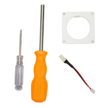 Silent Operation 3D Print Mount Kit, Noisy Fan Replacement for Enhanced Gamecube Fan Module, Mini Fan Radiator Ensures Cooler Performance for Your