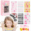 120pcs Kids False Nails Set, Cute Patterns, Easy Apply & Remove 4