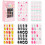 120pcs Kids False Nails Set, Cute Patterns, Easy Apply & Remove 3