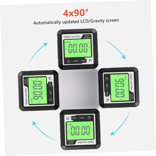 Level Gauge Digital Angle Protractor, Compact Electronic Protractor For Construction And DIY Projects 2