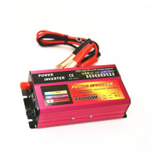 Inverter 12V/24V To 110V/220V 1000W Car And Home Use Rosy Color 24V 110V