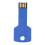 Clé USB en forme de clé, 16 Go, bleu, Plug & Play 3