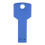 Clé USB en forme de clé, 16 Go, bleu, Plug & Play 4