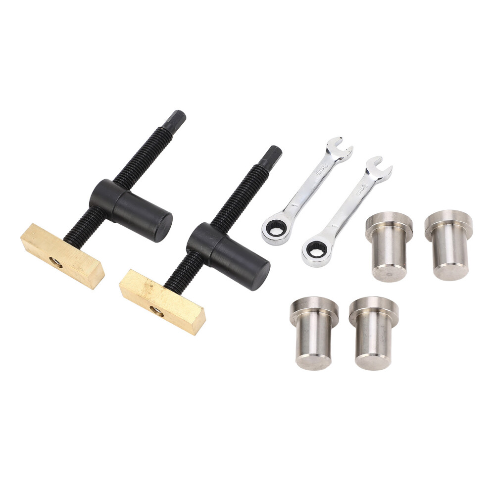 Workbench Clamp Set Adjustable Stainless Steel Brass For Woodworking 20Mm 4211378758219
