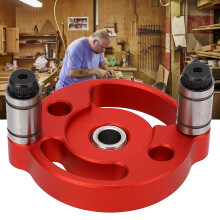 Gabarit de centrage automatique pour bois en alliage d'aluminium rouge