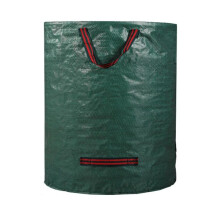 Bolsa de Residuos de Jardín de 300L, Bolsa de Jardín de Gran Capacidad, Saco de Hojas Impermeable Reutilizable, Contenedor de Basura para Jardín y