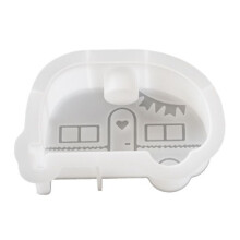 2 Pezzi DIY A Forma di Auto Portacandele Stampo In Resina Aroma Candela Base Stampo In Silicone Decorazione Della Casa