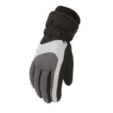 Winter Ski Gloves Kids Ages 6 To 12 Size M Grey Unisex For Outdoor Winter Sports