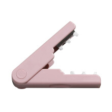 Rose Thorn Remover with Ergonomic Grip, Durable Leaf and Stem Cutter Tool for Florists (Pink)