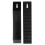 Silicone Barbell Load Unload Plates Wedge Black 23.2x4.5cm 9