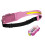 Head Flashlight Waterproof Rechargeable Sensor Lamp, Head Strap, Motion Activated, Long Runtime, Elastic COB LED, Pink 1