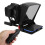 Efficient Video Accessories Teleprompter with Quick Camera Mounting, High-definition Display for Smartphone and iPad, Foldable Design with Remote 7