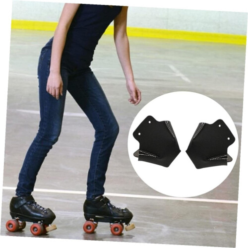 Leather Skates Toe Covers 2 Pcs Replaceable Toe Guards For Roller Skates Protective Caps Easy To Clean 2