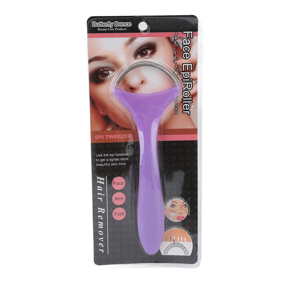 Portable 2pcs Spring Hair Remover Epilator for Upper Lip Chin Cheeks