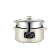 Multifunctional Electric Cooker Mini Rice Cooker For Hotpot Noodles Eggs Soup Steamer
