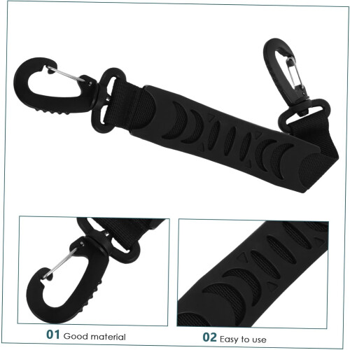 Adjustable Portable Roller Skates Leash With Soft Handle Lightweight PVC Strap For Secure Carrying And Easy Storage 1