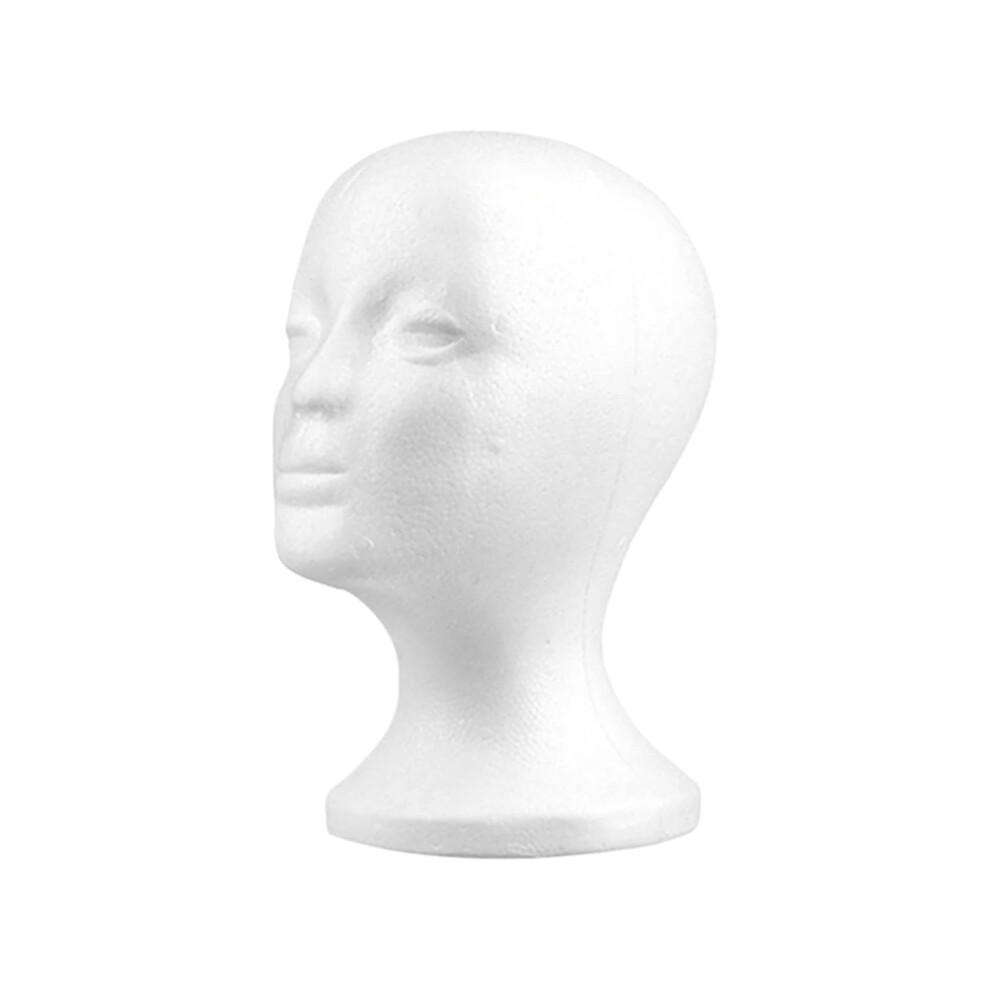 Unisex Foam Wig Head For Women Wig Display Stand Mannequin Heads For Hats And Wigs Salon And Hairdressing Beginners