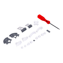 Conjunto completo de botões para Nintendo Switch Lite, kit de botões Home, gatilho e D-Pad genuínos de substituição OEM com cortes precisos e