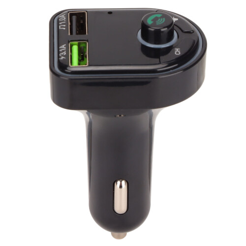 Πομπός Bluetooth FM για αυτοκίνητο, ασύρματος προσαρμογέας ραδιοφώνου FM με τεχνολογία 2