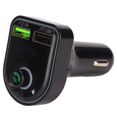 Πομπός Bluetooth FM για αυτοκίνητο, ασύρματος προσαρμογέας ραδιοφώνου FM με τεχνολογία 1