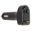 Πομπός Bluetooth FM για αυτοκίνητο, ασύρματος προσαρμογέας ραδιοφώνου FM με τεχνολογία 4