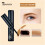 Μολύβι υγρού eyeliner γρήγορου στεγνώματος, αδιάβροχο, ανθεκτικό στις μουτζούρες, 2