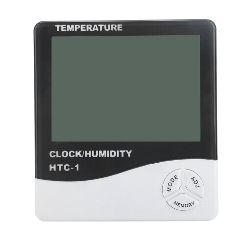 Ηλεκτρονικό ψηφιακό θερμόμετρο LCD, υγρόμετρο, εσωτερική και εξωτερική οθόνη