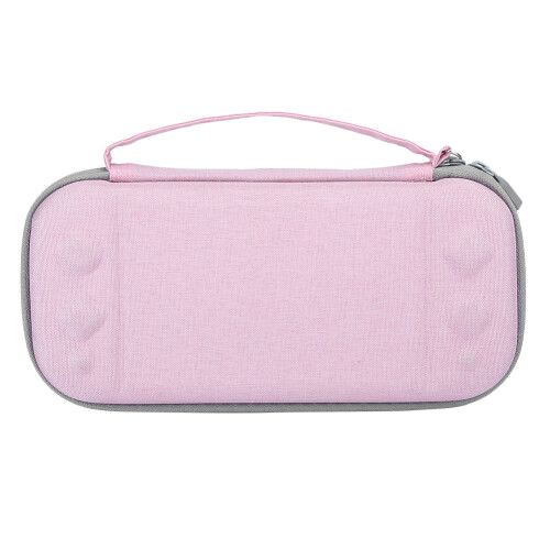 Travel Case for Nintendo Switch OLED Model, Hard EVA Shell Protective Cushioning Layers Customized Compartments Adjustable Wrist Strap Breathable Vibr 1