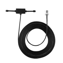 Autoradio FM-antenne met zelfklevende bevestiging, breedbandontvangst voor kristalheldere AM/FM-signalen en duurzame constructie van ABS en messing.