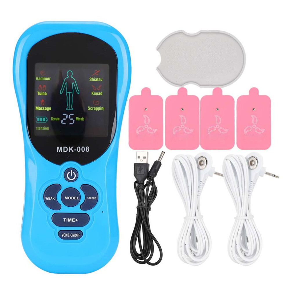 Multifunctional Massager Electronic Physiotherapy Device Back Pain Relief Blood Circulation Support Infrared Therapy Muscle Stimulation Adjustable In