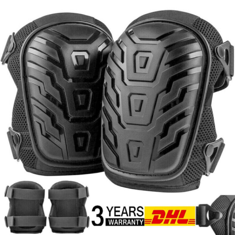 Thick Gel Cushion Knee Pads, Heavy-Duty Cap, Special Fastening Straps Prevent Cutting And Slipping, Suitable For Gardening Housework Floor Laying 9340959615629